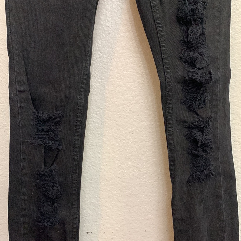Anchor Blue Ripped Jeans - Picture 3 of 4